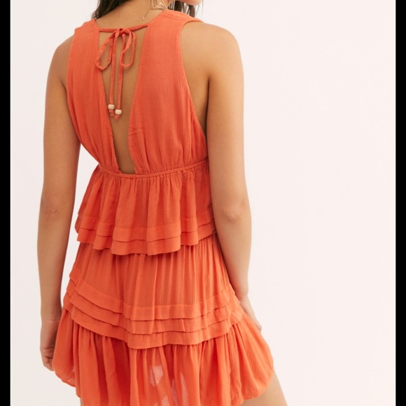 Free People Dresses & Skirts - Orange Fell For it Skort Set